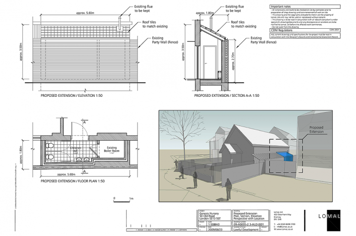 Genesis Nursery, Old Road, London - Planning