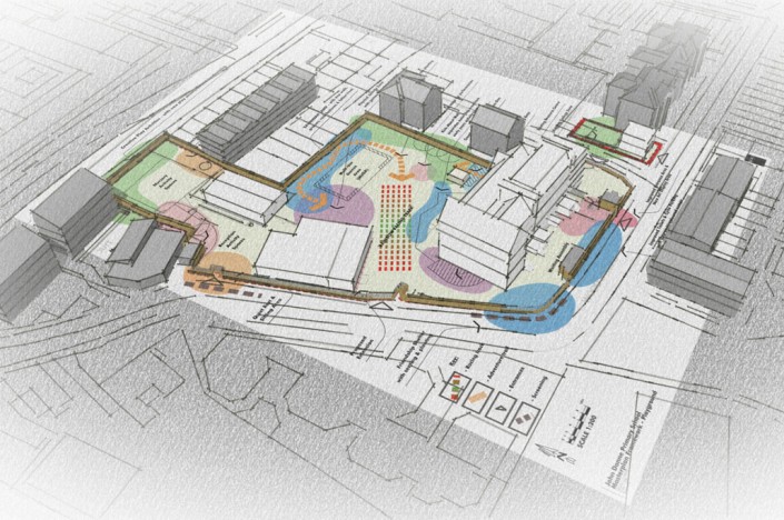 John Donne Primary School, London - New Playground - Feasibility Study